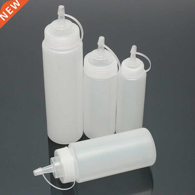 Sauce Dispenser Bottles Kitchen Tools Squeeze Bottle With Ca