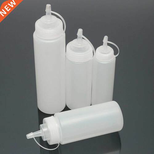 Sauce Dispenser Bottles Kitchen Tools Squeeze Bottle With Ca