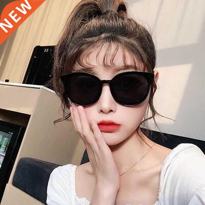 Women's Sunglasses INS Korean-style Sun Glasses Round Face