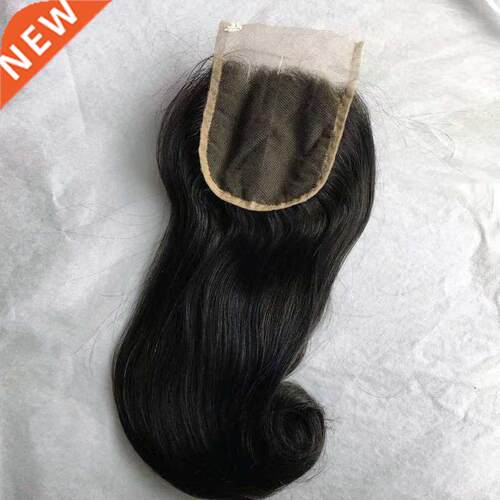 Htonicca Hair Curly Closure 4x4 Brazilian Human Hair Closure