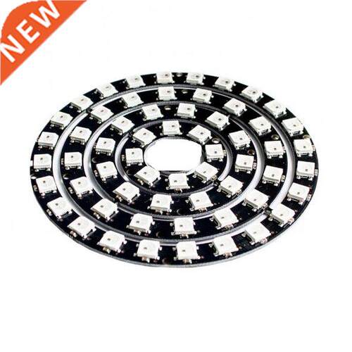 RGB LED Ring 8/12/16/24 Bit WS2812 5050 RGB LED with Integra