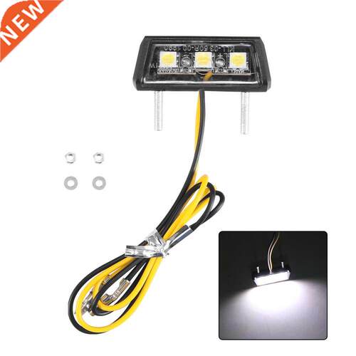 AOZBZ Mini Motorcycle LED Tail Rear Light Motorbike License