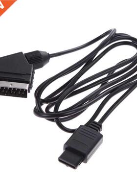 1.84m A/V TV Video Scart RGB Cable Flexible Screened Stereo