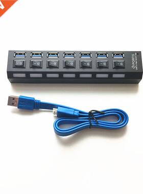 USB 3.0 Hub USB Hub 3.0 Multiple USB Splitter 3 Hab with Pow