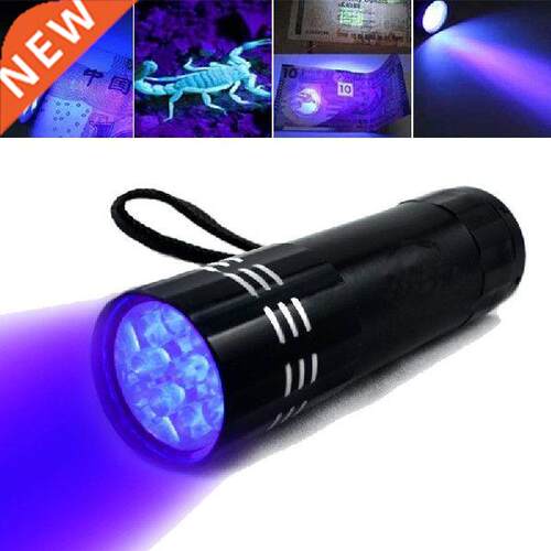 Portable Ultra Volet LED Flashlght Blacklght Lght 395