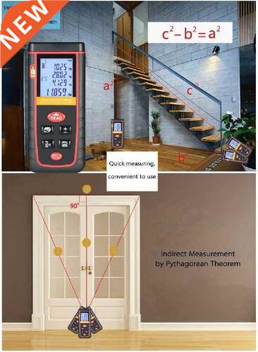 Mini Handheld LCD Digital Laser Distance Meter
