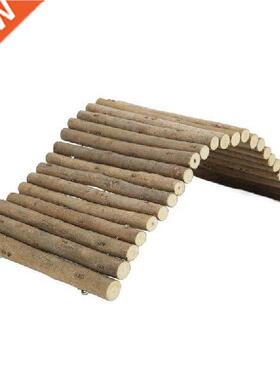 Wooden Hamster Bridge Wood Hamster Bridge Shrub for Ferrets