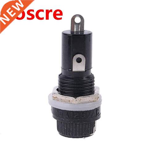 5pcs 10A Chassis Panel Mount Fuse Holder Socket for 5*20 Gla