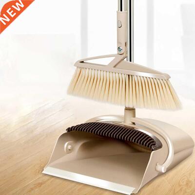 180° Durable Broom Dustpan Set Plastic PP Broom Combinat