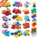 Airplane Big Building Trailer Vehicle model Blocks Acces Car