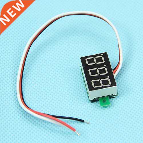 Mini Line LED Small Panel Meter Display Voltmeter DC0-100V L