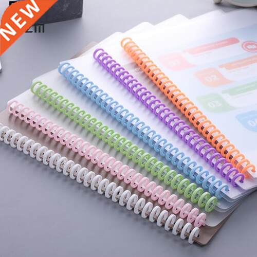 10Pcs 30 Holes Circles Ring Loose-leaf Paper Book Scrapbook