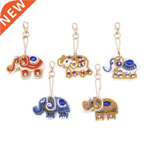 5pcs  Elephant Full Drill Special Shaped Diamond Painting