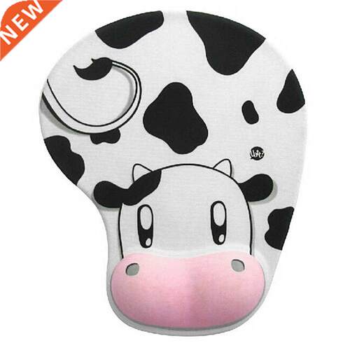Anti-slip Accessories Silicone Lovely Cow Pattern Desktop Wi