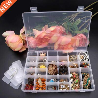 36 Grids DIY Adjustable Earrings Box Plastic Jewelry Bead