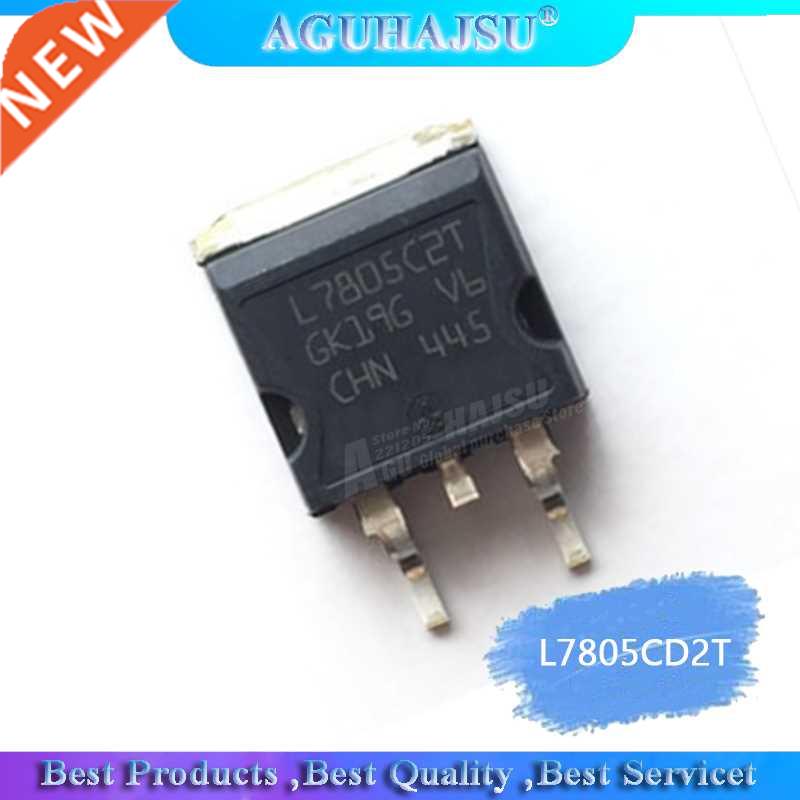 10pcs/lot L7805CD2T LM7805C2T L7805 three-terminal regulato