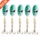 Lures Spinner Baits 5pcs Bass Spinnerbait for Metal Fishing