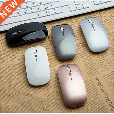 Erlles Rechargeable Optcal Wreless Mouse Slent Button Ul