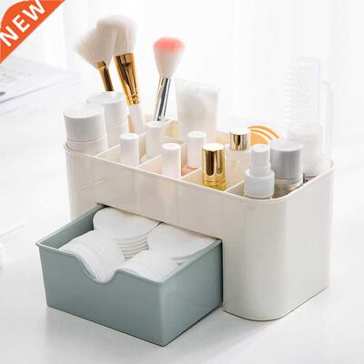 Plastic Makeup Organizer MakeUp Brush Storage Box with Drawe