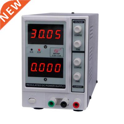 0-30V 0-3A 4 Digits Digital Regulated laboratory power suppl