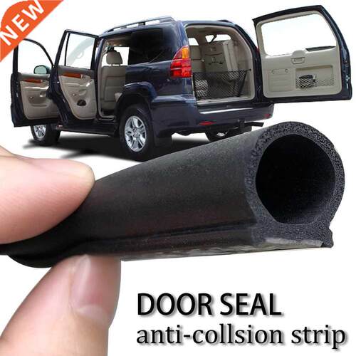16Ft D-Shape Rubber Car Door Seal Strip Hollow Edge Guard We