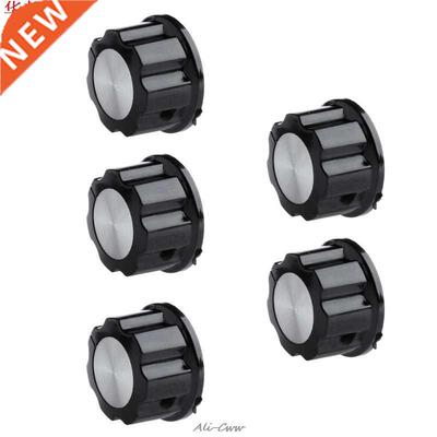 Potentiomètre plastique noir réglable axe moll