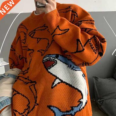 Jumper Sweater Men Women Winter Warm Pullover Harajuku Anime