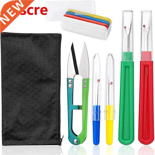4Pcs Seam Ripper Thread Remover Kit Tailor Chalk Sewing Sti