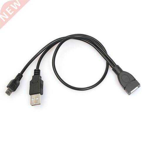 Micro USB Host OTG Cable With USB Plug Drop Shipping F35