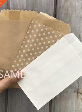 25/50/100pc Bio-degradable reat candy bag Party Favor Paper