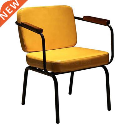 Industrial style loft wrought iron personality armchair