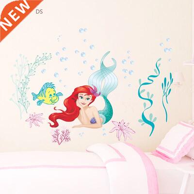 Disney Ariel Princess Mermaid nderwater Bubble Wall ers Kid
