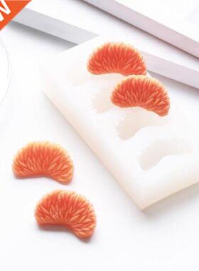 Tangerine Slice Silicone Mold Non-stick 4-Cavity Mandarin