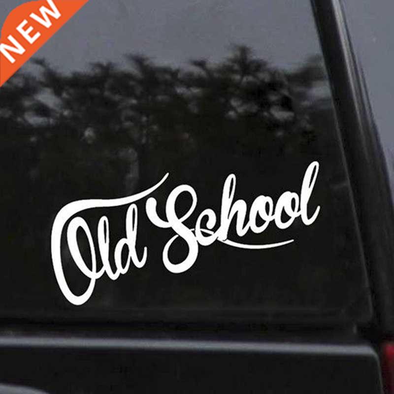 19x7CM OLD SCHOOL Vinyl Custom Classic Car Styling Decal Sti