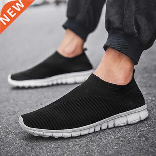 Lightweight Soft Loafers Casual Mesh Shoes Men Summer
