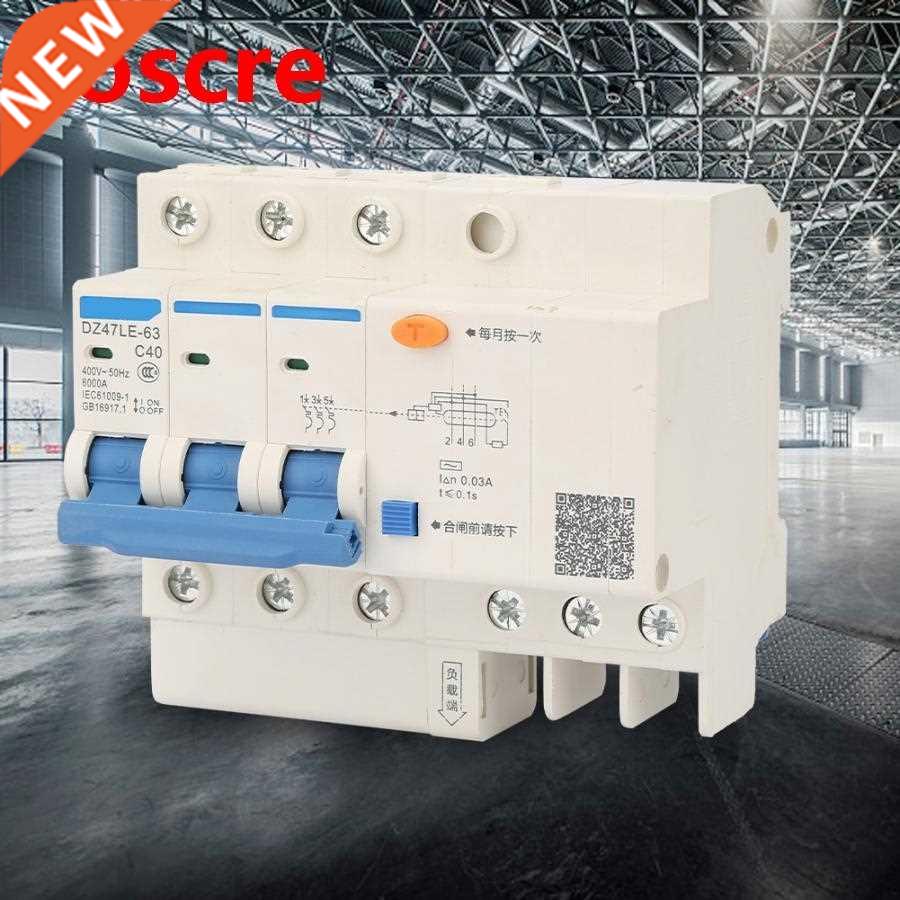 40A Leakage Circuit Breaker 400V/40A Leakage Protection Swit