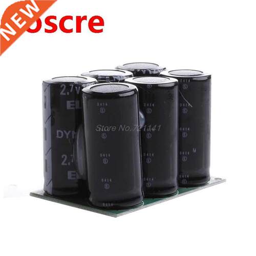 Farad Capacitors 2.7V 120F 6Pcs Super Capacitor With Protect