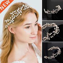 Flower Headband Elegant Girls Headpiece Small Wedding Brid