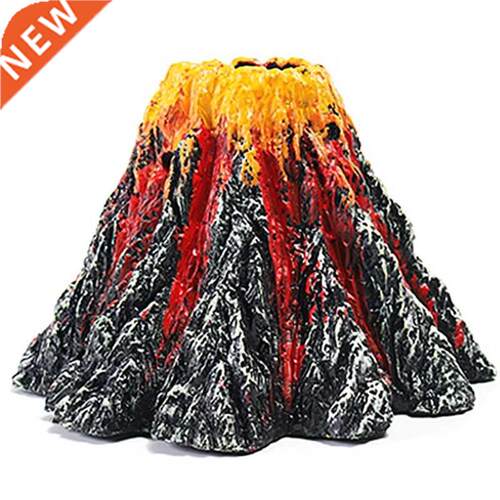 Aquium Volcano with Air Stone Bubbler Maker Realistic