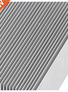 Alumnum Heat Radator Heatsnk Coolng Fn 150x69x37mm Slv