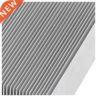 Alumnum Heat Radator Heatsnk Coolng Fn 150x69x37mm Slv
