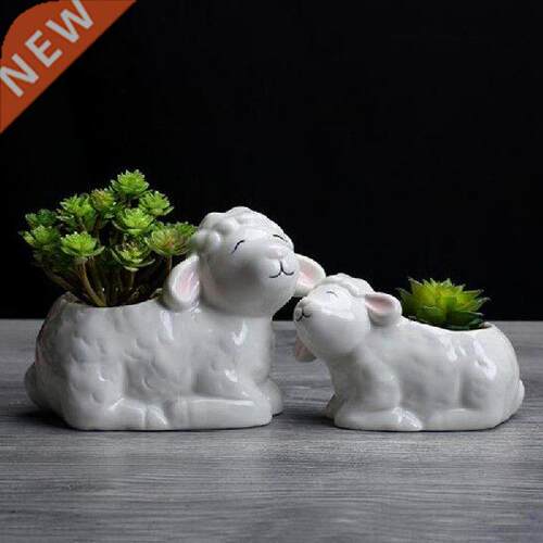 Small Ceramic Planters Pot Home Garden Desktop Succulent