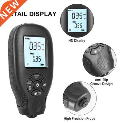 TC100 Coating Thickness Gauge LCD Digital 1micron/0-100