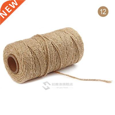 100m 100% Pure Cotton Twisted Cord Rope Crafts Macrame Arti
