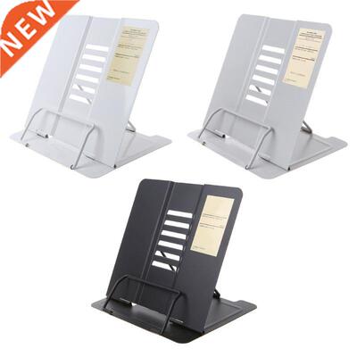Portable Metal Adjustable Reading Book Holder Support Docume