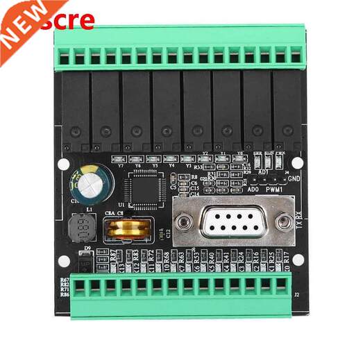 PLC Industrial Control Board Based on FX1N/2N-6MR/T/10/14/20