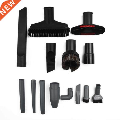15pcs/Set Brush Nozzle Long Flat Suction Nozzle Brushes Home