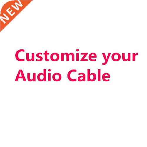 1 Set of Customize Your Audio Cable & Adapter