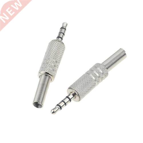 1pc Replacement 3.5mm 4 Pole Male Repair Headphones Audio J