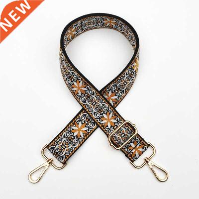 Jacquard Bag Strap Women Handbag Belt Wide Shoulder Bag Stra